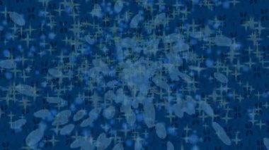 Benzersiz hareket grafikleri tasarım sanatına sahip yaratıcı film üretimi için özet bir arkaplan