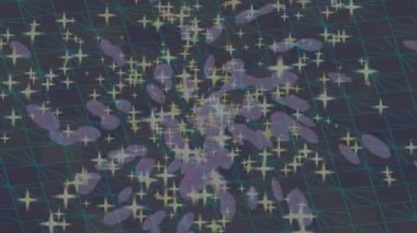 Dijital doku yüzey tasarım biçimi ile modern video animasyonu için gelişmiş hareket grafikleri