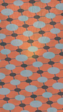 Benzersiz video giriş tasarımı projeleri için detaylı yüzey kalıbı film animasyon stili grafik girişi