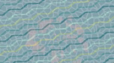 Yaratıcı video düzenleme film arkaplan tasarımı için minimalist organik hareket grafikleri