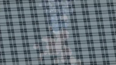 Benzersiz hareket grafikleri tasarım sanatına sahip yaratıcı film üretimi için özet bir arkaplan