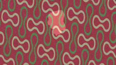 Benzersiz dijital animasyon tarzı grafikleri olan yaratıcı ortam tasarımı için yenilikçi hareket dokusu