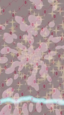 Benzersiz video giriş tasarımı projeleri için detaylı yüzey kalıbı film animasyon stili grafik girişi