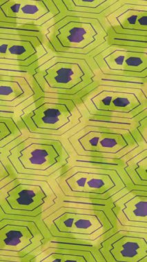 Lüks hareket projeleri için soyut tasarım stili animasyonu olan üst düzey dijital doku