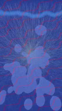 Organik desenli yüzey giriş stili video film sanatı ile soyut arkaplan tasarımı