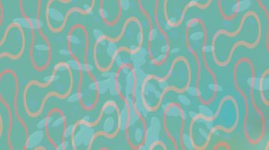 Soyut hareket desenli fütüristik video üretimi için dinamik dijital arkaplan