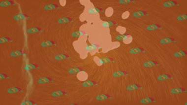 Yaratıcı video düzenleme film tasarımı için benzersiz hareket grafikleri biçimi giriş hareketi video pro