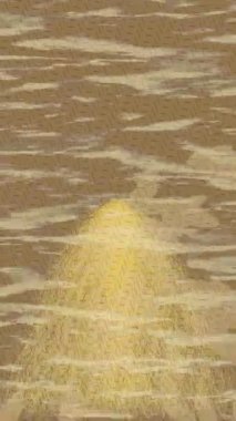 Benzersiz dijital animasyon tarzı grafikleri olan yaratıcı ortam tasarımı için yenilikçi hareket dokusu