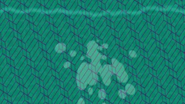 Lüks hareket projeleri için soyut tasarım stili animasyonu olan üst düzey dijital doku