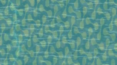 Soyut hareket desenli fütüristik video üretimi için dinamik dijital arkaplan