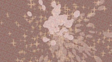Organik desenli yüzey giriş stili video film sanatı ile soyut arkaplan tasarımı