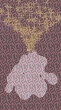 Dijital doku yüzey tasarım biçimi ile modern video animasyonu için gelişmiş hareket grafikleri