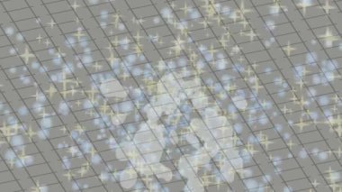 Dijital doku yüzey tasarım biçimi ile modern video animasyonu için gelişmiş hareket grafikleri