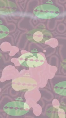 Profesyonel video projeleri sanat tarzı için organik hareketli arkaplan tasarımı