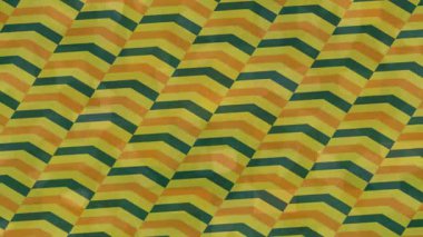 Benzersiz dijital animasyon tarzı grafikleri olan yaratıcı ortam tasarımı için yenilikçi hareket dokusu