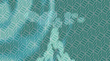 Benzersiz dijital animasyon tarzı grafikleri olan yaratıcı ortam tasarımı için yenilikçi hareket dokusu