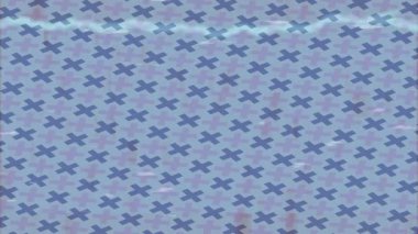 Benzersiz dijital animasyon tarzı grafikleri olan yaratıcı ortam tasarımı için yenilikçi hareket dokusu