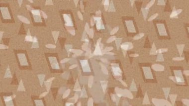 Dijital doku yüzey tasarım biçimi ile modern video animasyonu için gelişmiş hareket grafikleri