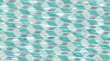 Soyut hareket desenli fütüristik video üretimi için dinamik dijital arkaplan