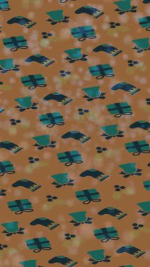 Estetik doku arkaplan tasarımı renkli hareket grafikleri ile moda film giriş profosyoneli