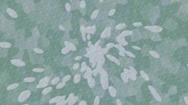 Soyut hareket desenli fütüristik video üretimi için dinamik dijital arkaplan