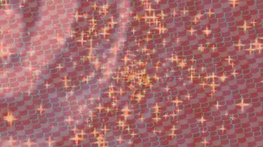 Benzersiz dijital animasyon tarzı grafikleri olan yaratıcı ortam tasarımı için yenilikçi hareket dokusu