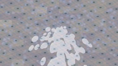 Organik desenli yüzey giriş stili video film sanatı ile soyut arkaplan tasarımı