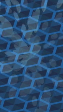 Benzersiz video giriş tasarımı projeleri için detaylı yüzey kalıbı film animasyon stili grafik girişi