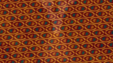 Benzersiz dijital animasyon tarzı grafikleri olan yaratıcı ortam tasarımı için yenilikçi hareket dokusu