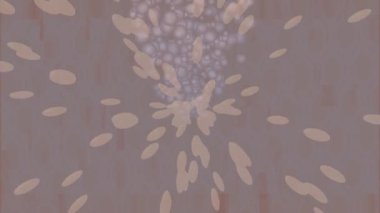 Yaratıcı video düzenleme film arkaplan tasarımı için minimalist organik hareket grafikleri