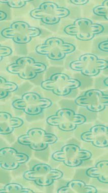 Benzersiz dijital animasyon tarzı grafikleri olan yaratıcı ortam tasarımı için yenilikçi hareket dokusu