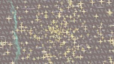 Lüks hareket projeleri için soyut tasarım stili animasyonu olan üst düzey dijital doku