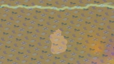 Lüks hareket projeleri için soyut tasarım stili animasyonu olan üst düzey dijital doku