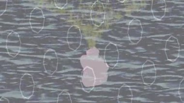 Profesyonel video projeleri sanat tarzı için organik hareketli arkaplan tasarımı