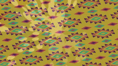 Organik desenli yüzey giriş stili video film sanatı ile soyut arkaplan tasarımı