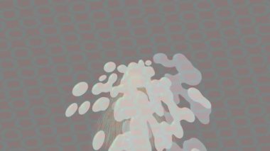 Benzersiz video giriş tasarımı projeleri için detaylı yüzey kalıbı film animasyon stili grafik girişi