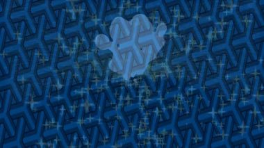 Yaratıcı video düzenleme film arkaplan tasarımı için minimalist organik hareket grafikleri