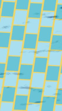 Soyut hareket desenli fütüristik video üretimi için dinamik dijital arkaplan