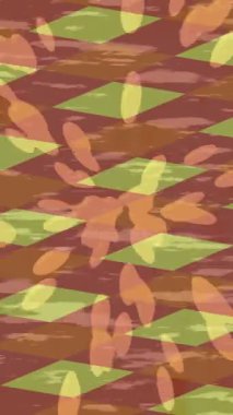 Estetik doku arkaplan tasarımı renkli hareket grafikleri ile moda film giriş profosyoneli