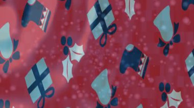 Dijital doku yüzey tasarım biçimi ile modern video animasyonu için gelişmiş hareket grafikleri