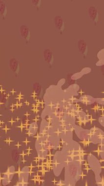 Lüks hareket projeleri için soyut tasarım stili animasyonu olan üst düzey dijital doku