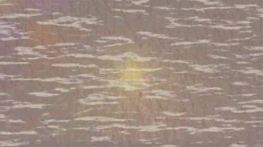 Benzersiz video giriş tasarımı projeleri için detaylı yüzey kalıbı film animasyon stili grafik girişi