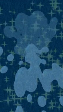 Benzersiz video giriş tasarımı projeleri için detaylı yüzey kalıbı film animasyon stili grafik girişi