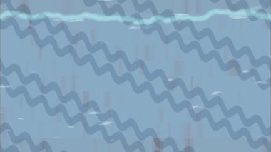 Lüks hareket projeleri için soyut tasarım stili animasyonu olan üst düzey dijital doku