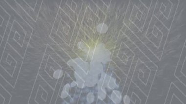 Yaratıcı video düzenleme film arkaplan tasarımı için minimalist organik hareket grafikleri