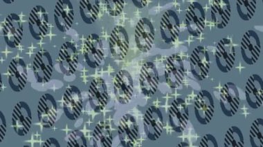 Organik desenli yüzey giriş stili video film sanatı ile soyut arkaplan tasarımı