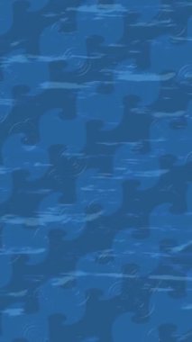 Benzersiz video giriş tasarımı projeleri için detaylı yüzey kalıbı film animasyon stili grafik girişi