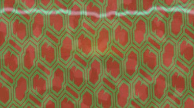 Dijital doku yüzey tasarım biçimi ile modern video animasyonu için gelişmiş hareket grafikleri