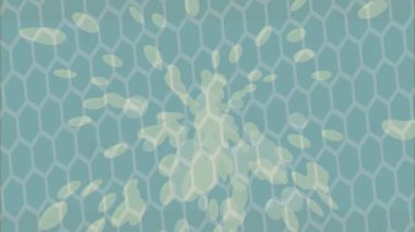 Soyut hareket desenli fütüristik video üretimi için dinamik dijital arkaplan