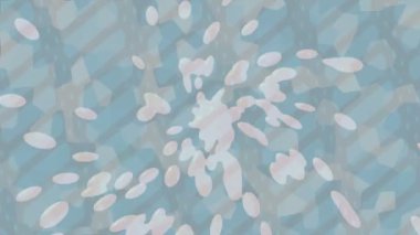 Soyut hareket desenli fütüristik video üretimi için dinamik dijital arkaplan